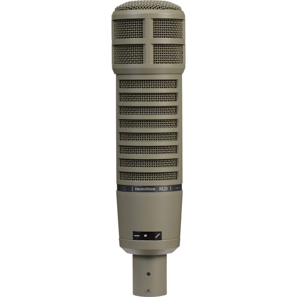 Electro-Voice RE20 Broadcast Announcer Microphone with Variable-D