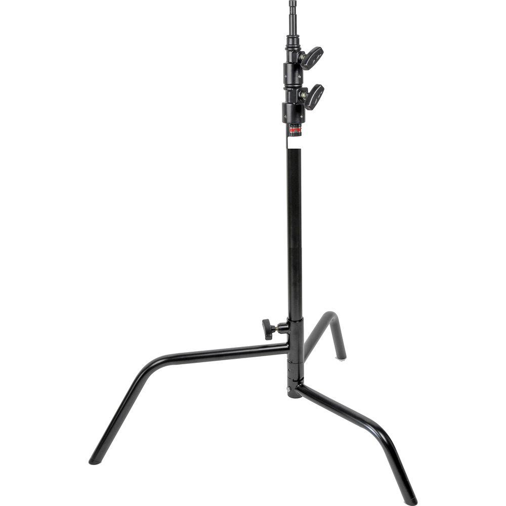 Matthews Hollywood 20" C-Stand with Sliding Leg Grip Head and Arm, Black - 5.25