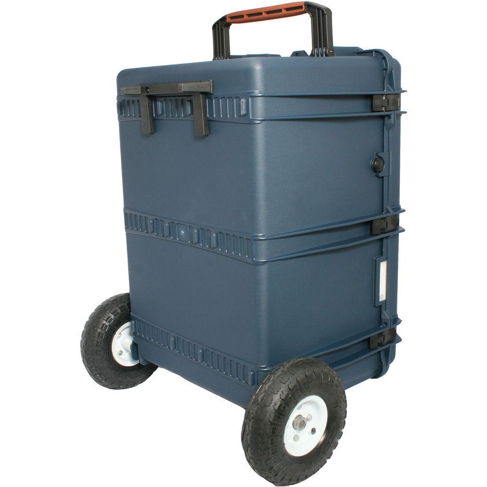 Porta Brace PB-2850FORX Hard Case with Foam Interior and Extreme Off-Road Wheels