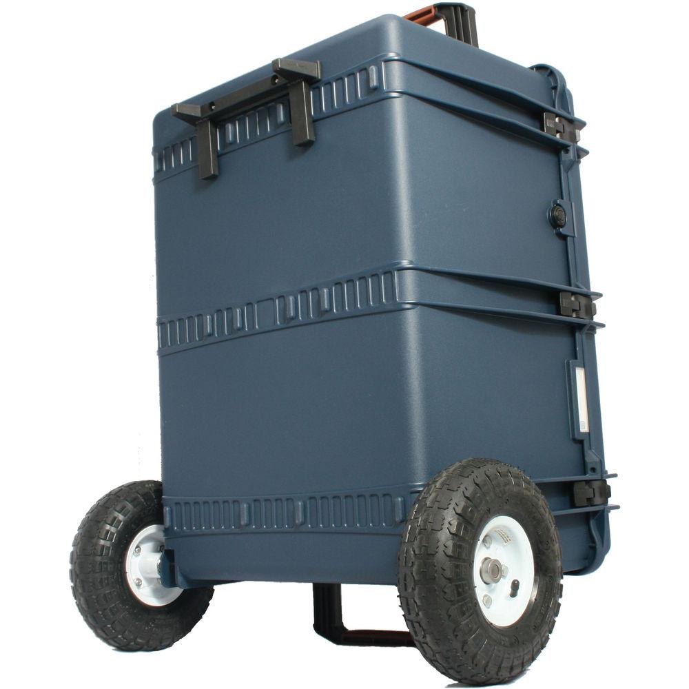 Porta Brace PB-2850FORX Hard Case with Foam Interior and Extreme Off-Road Wheels