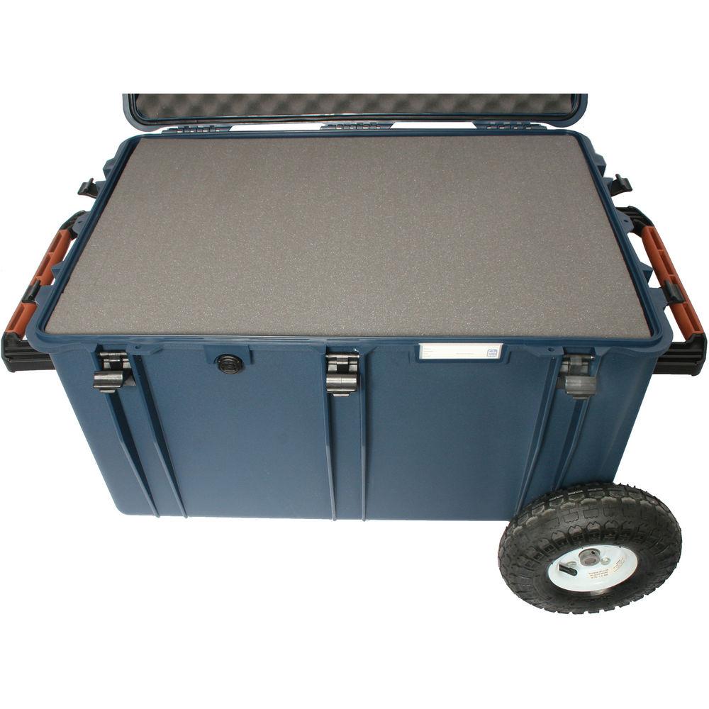 Porta Brace PB-2850FORX Hard Case with Foam Interior and Extreme Off-Road Wheels