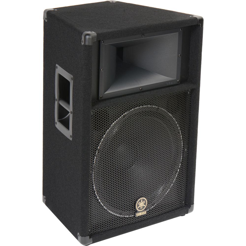 Yamaha S115V Club Series V 500-Watt Two-Way Passive PA Speaker with 15" Woofer