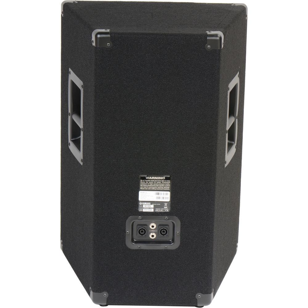 Yamaha S115V Club Series V 500-Watt Two-Way Passive PA Speaker with 15" Woofer