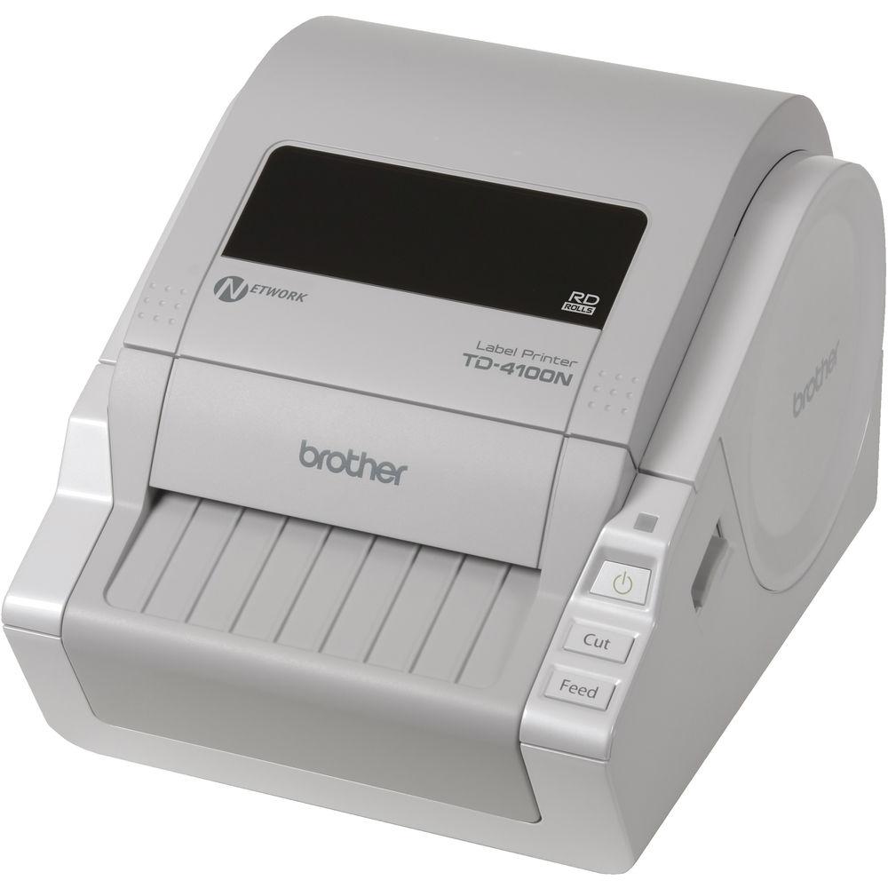 Brother TD-4100N Desktop Bar Code Network Printer
