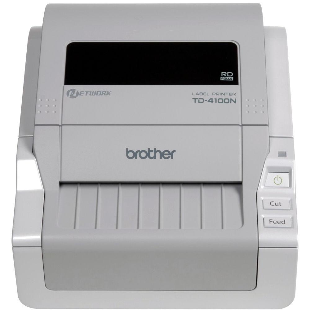 Brother TD-4100N Desktop Bar Code Network Printer