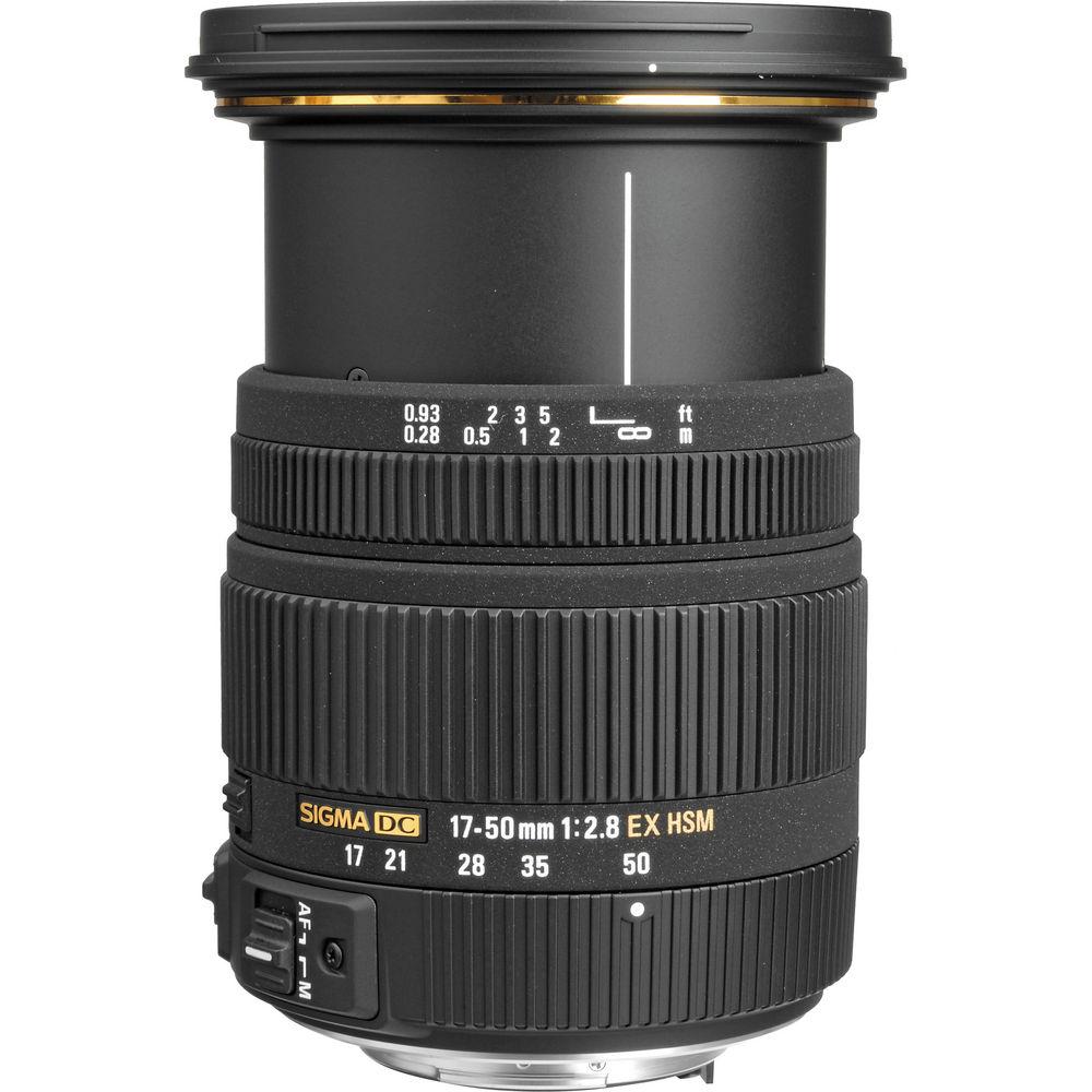 Sigma 17-50mm f 2.8 EX DC HSM Lens for Pentax K