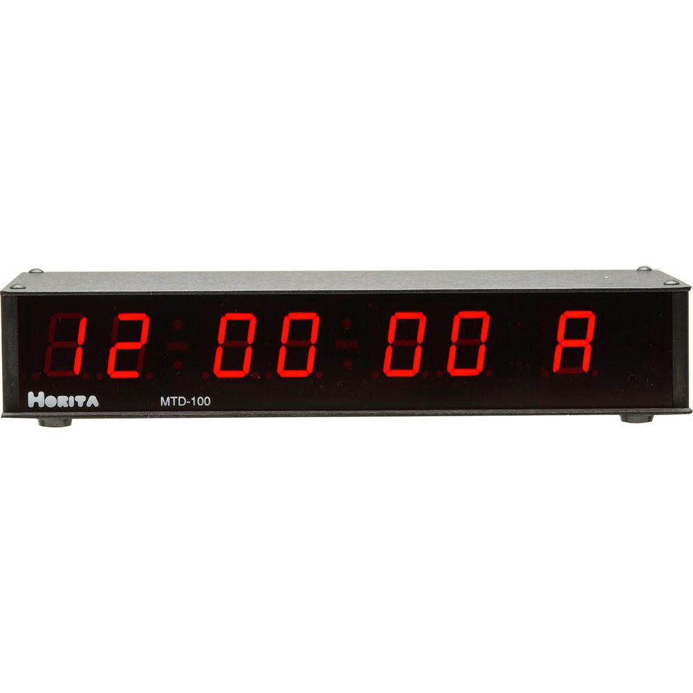 Horita MTD-100 Alphanumeric Time Date Display, LTC Input