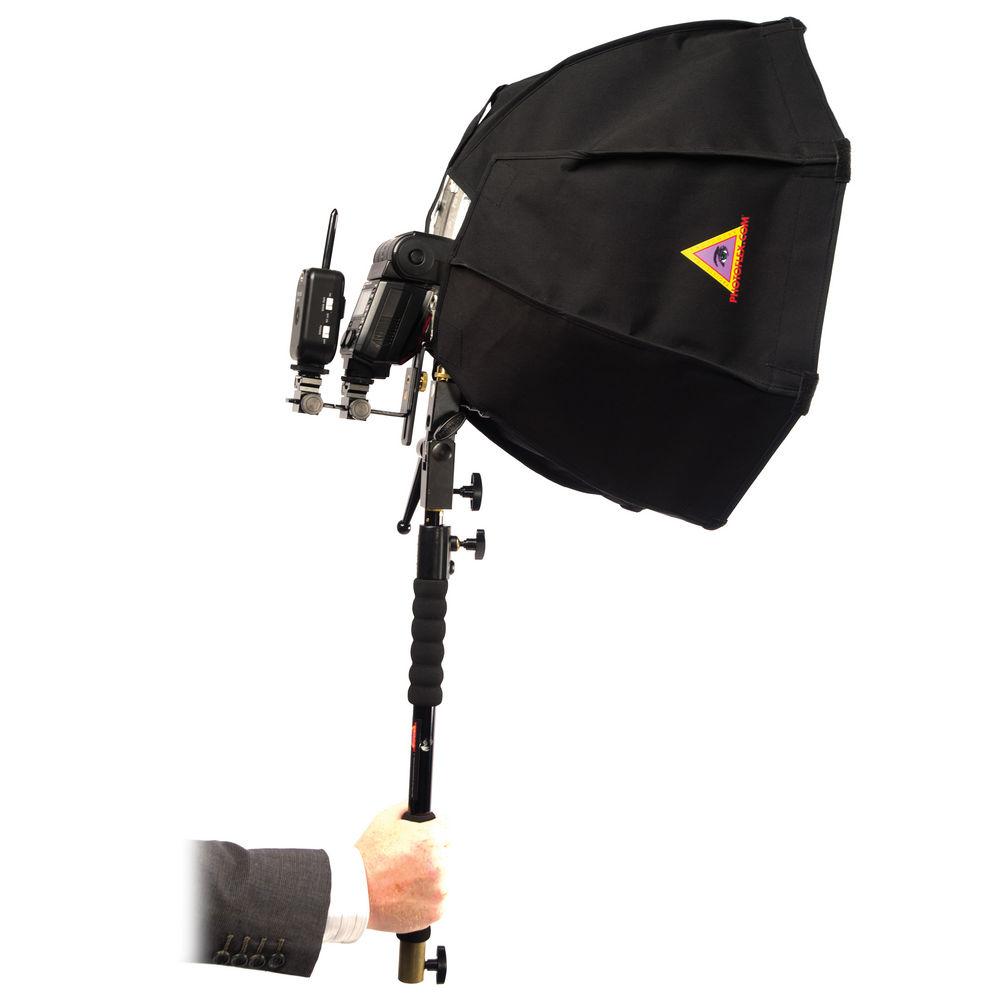 Photoflex Adjustable Shoe Mount Connector for Small to Medium Litedome Softboxes