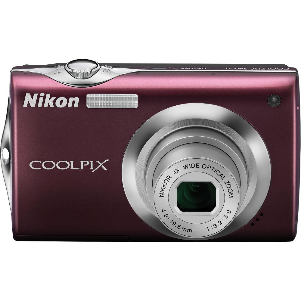 Nikon Coolpix S4000 Digital Camera - Refurbished