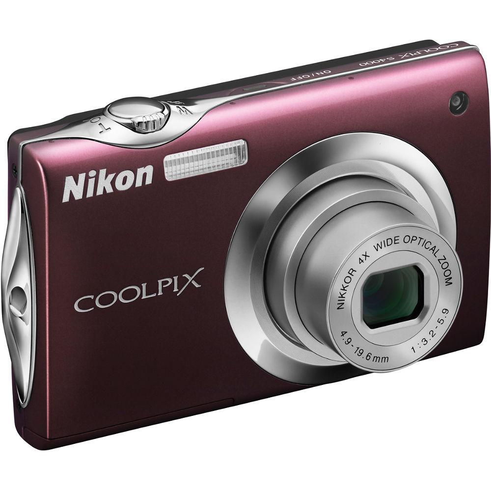 Nikon Coolpix S4000 Digital Camera - Refurbished