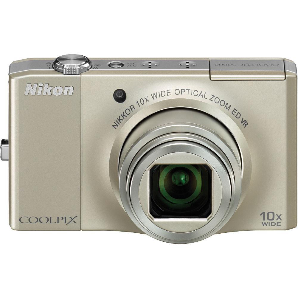 Nikon CoolPix S8000 Digital Camera - Refurbished