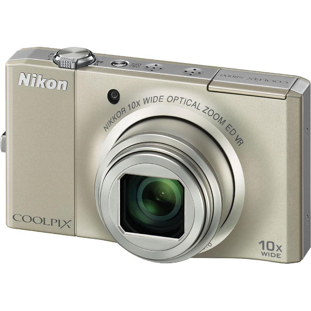 Nikon CoolPix S8000 Digital Camera - Refurbished