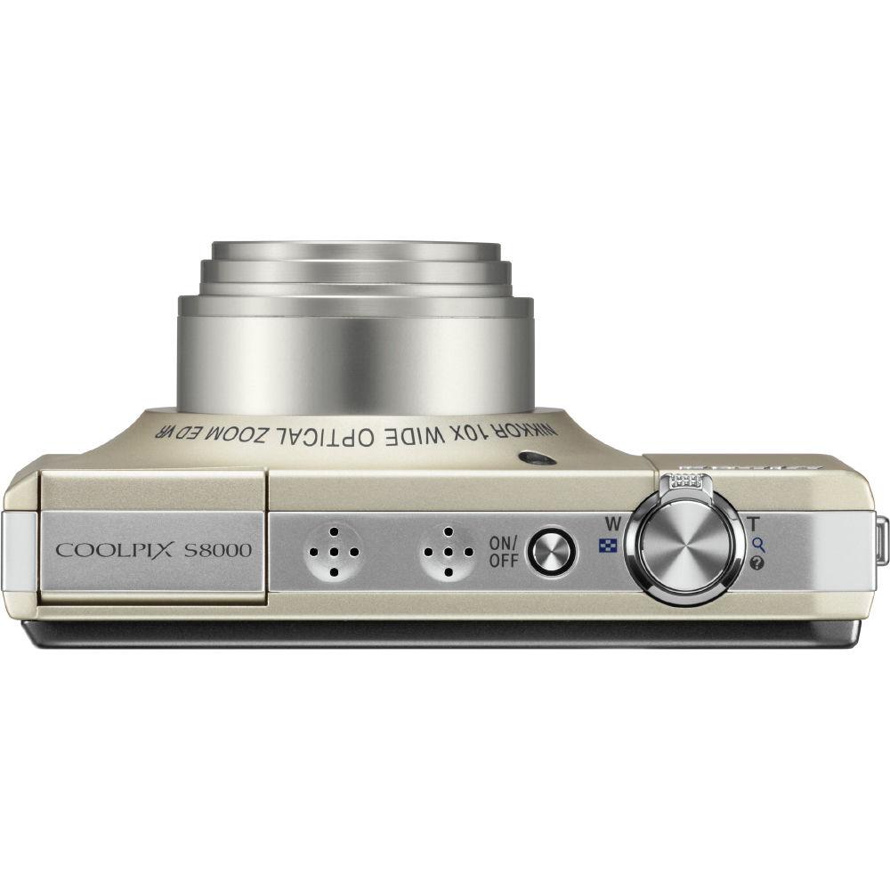 Nikon CoolPix S8000 Digital Camera - Refurbished