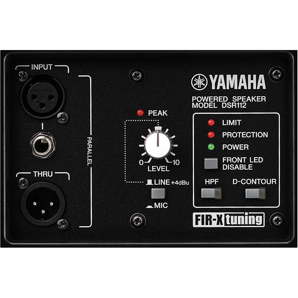 Yamaha DSR115 15" 1300W Active 2-Way Loudspeaker