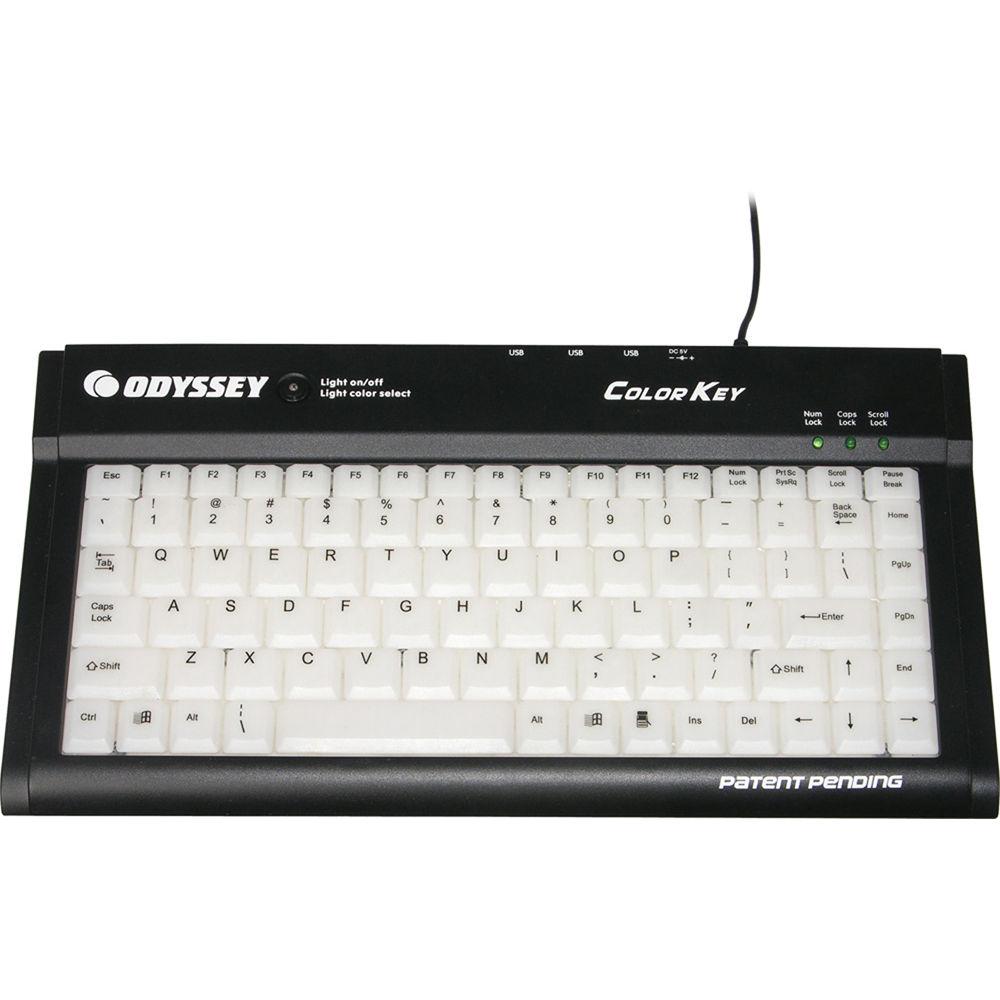 Odyssey Innovative Designs ColorKey Compact Color Changing Keyboard