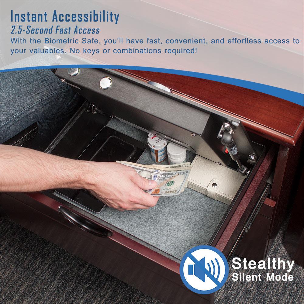 Barska Top Opening Biometric Safe