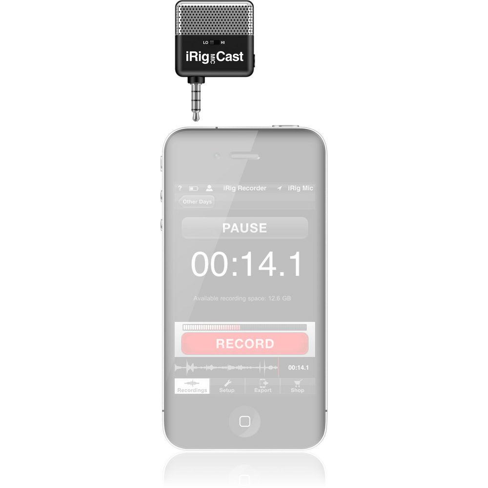 IK Multimedia iRig Mic Cast Voice Recorder