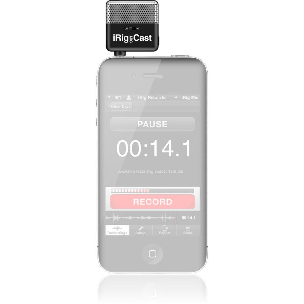 IK Multimedia iRig Mic Cast Voice Recorder