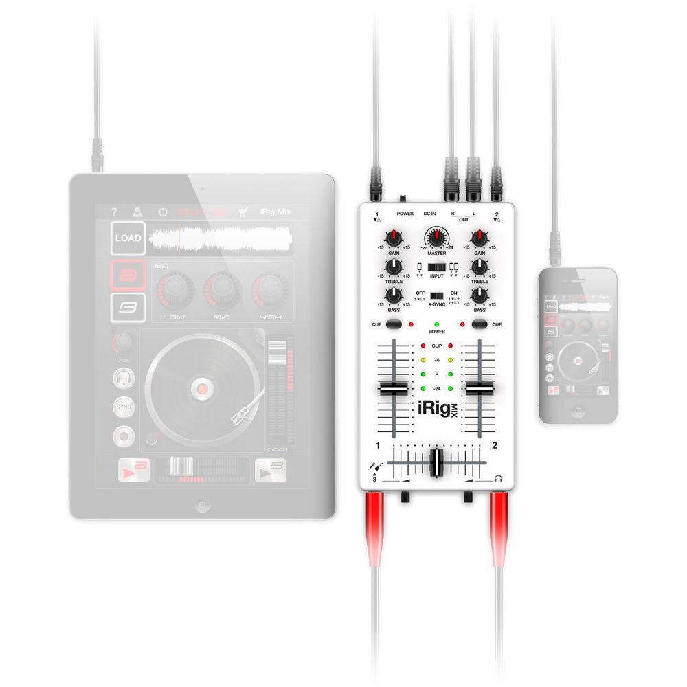 IK Multimedia iRig Mobile Mixer For iPhone iPad iPod Touch