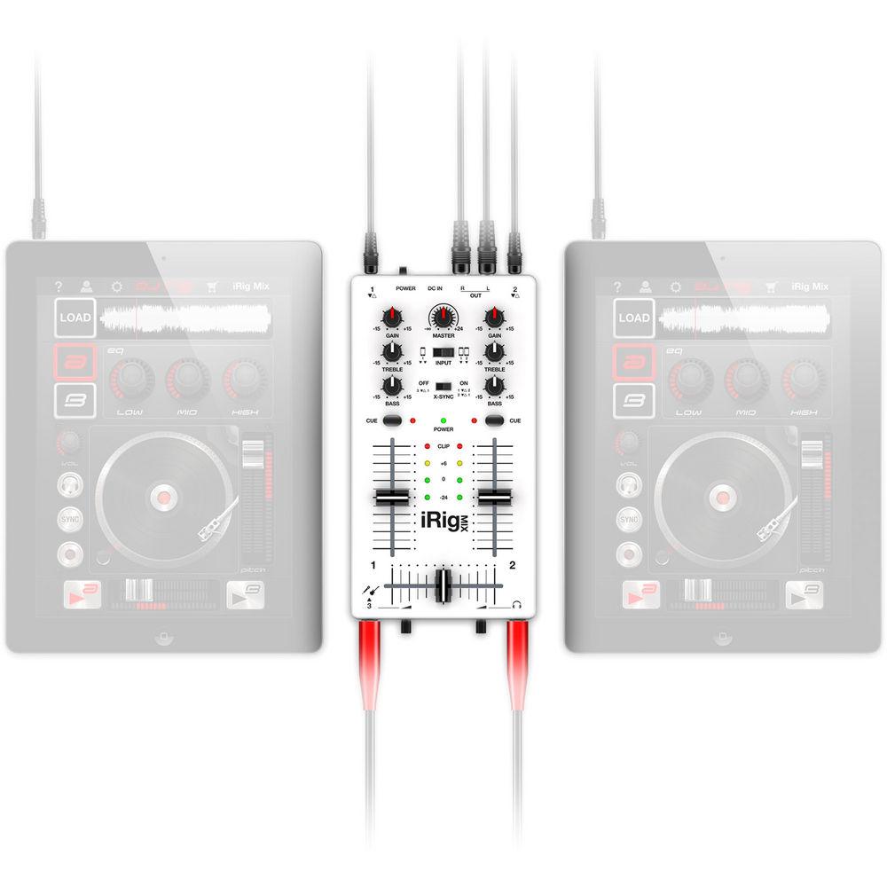IK Multimedia iRig Mobile Mixer For iPhone iPad iPod Touch