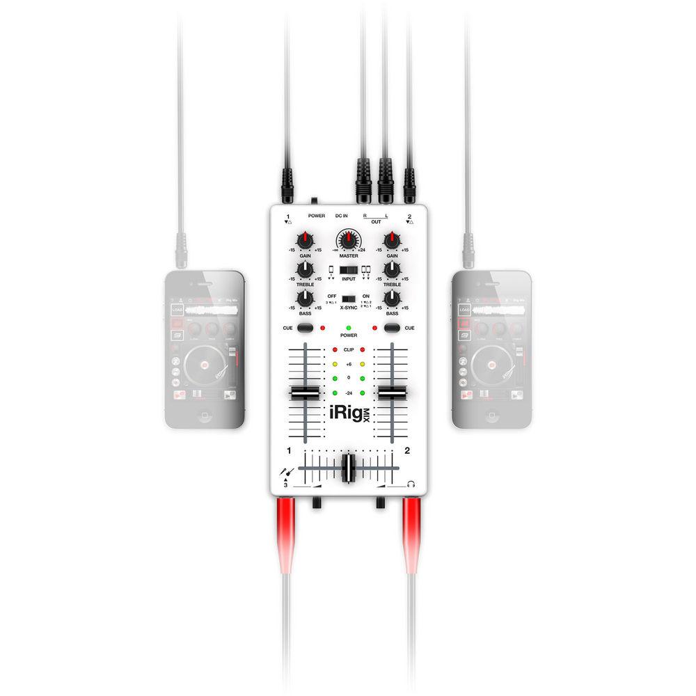 IK Multimedia iRig Mobile Mixer For iPhone iPad iPod Touch