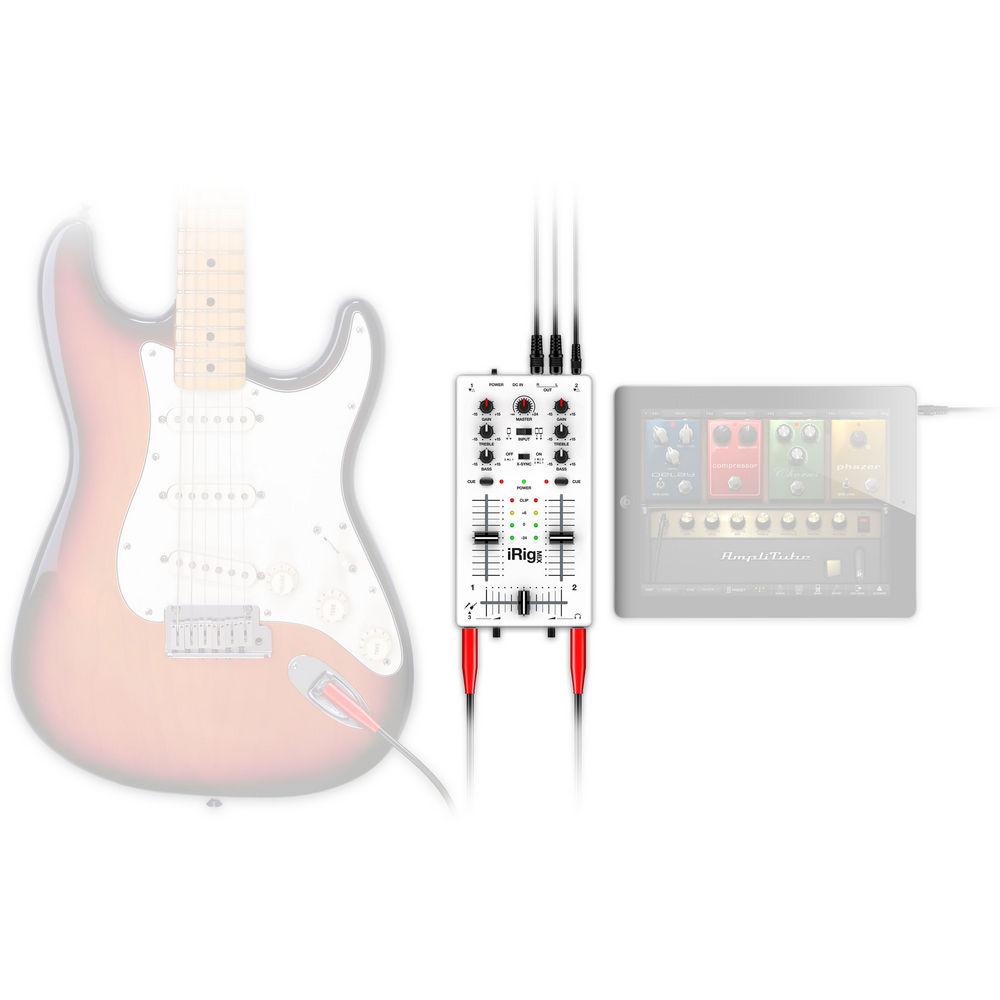 IK Multimedia iRig Mobile Mixer For iPhone iPad iPod Touch