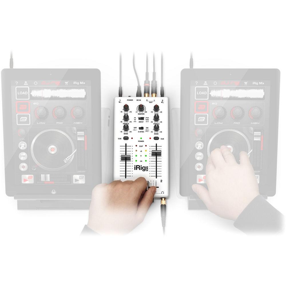 IK Multimedia iRig Mobile Mixer For iPhone iPad iPod Touch