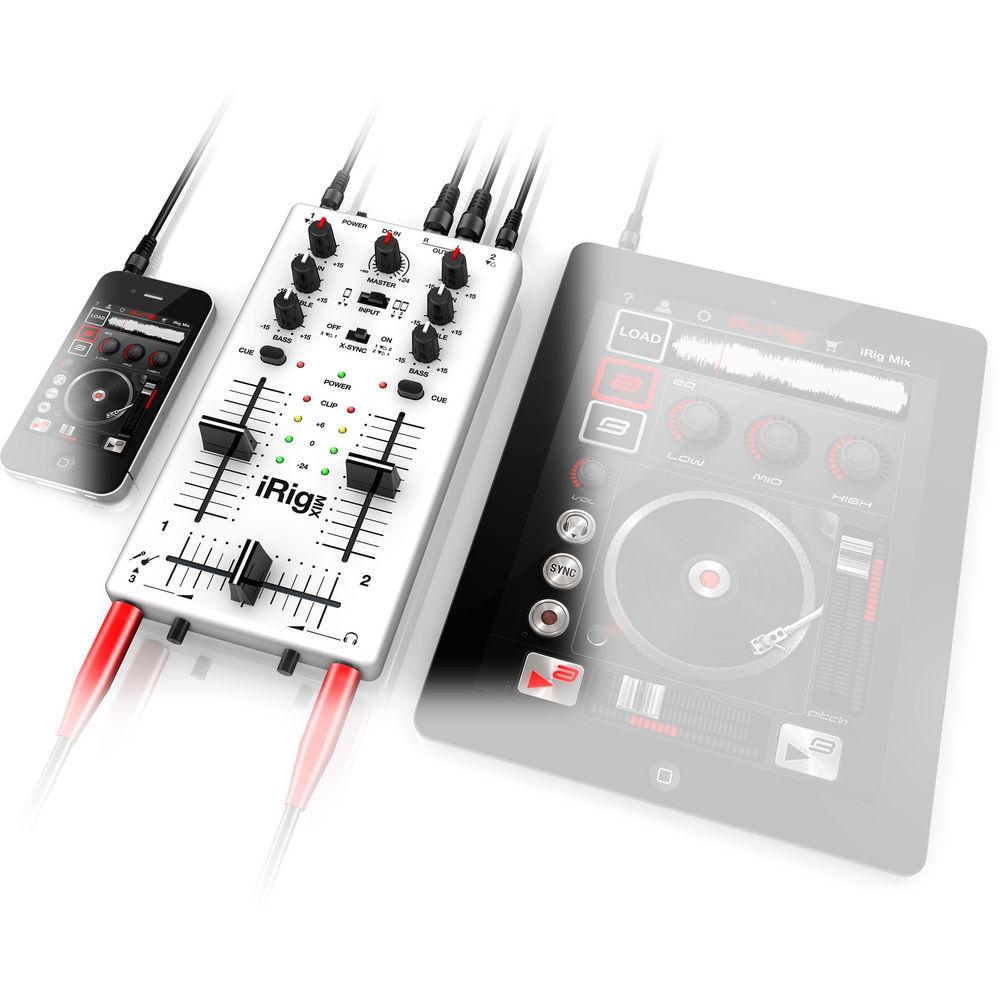 IK Multimedia iRig Mobile Mixer For iPhone iPad iPod Touch