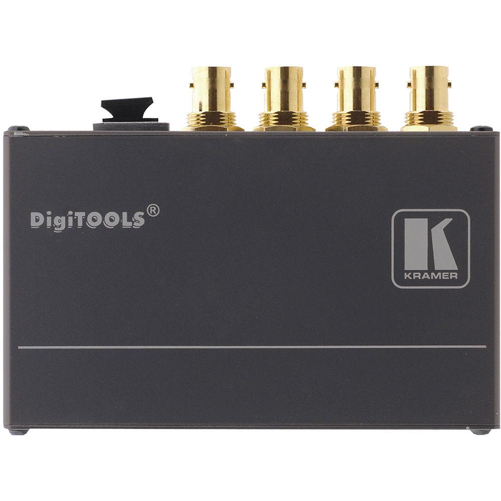 Kramer 673R T 4-Channel 3G HD-SDI over Single Fiber Optic Transmitter & Receiver