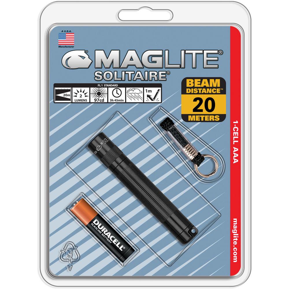 Maglite Solitaire 1-Cell AAA Incandescent Flashlight