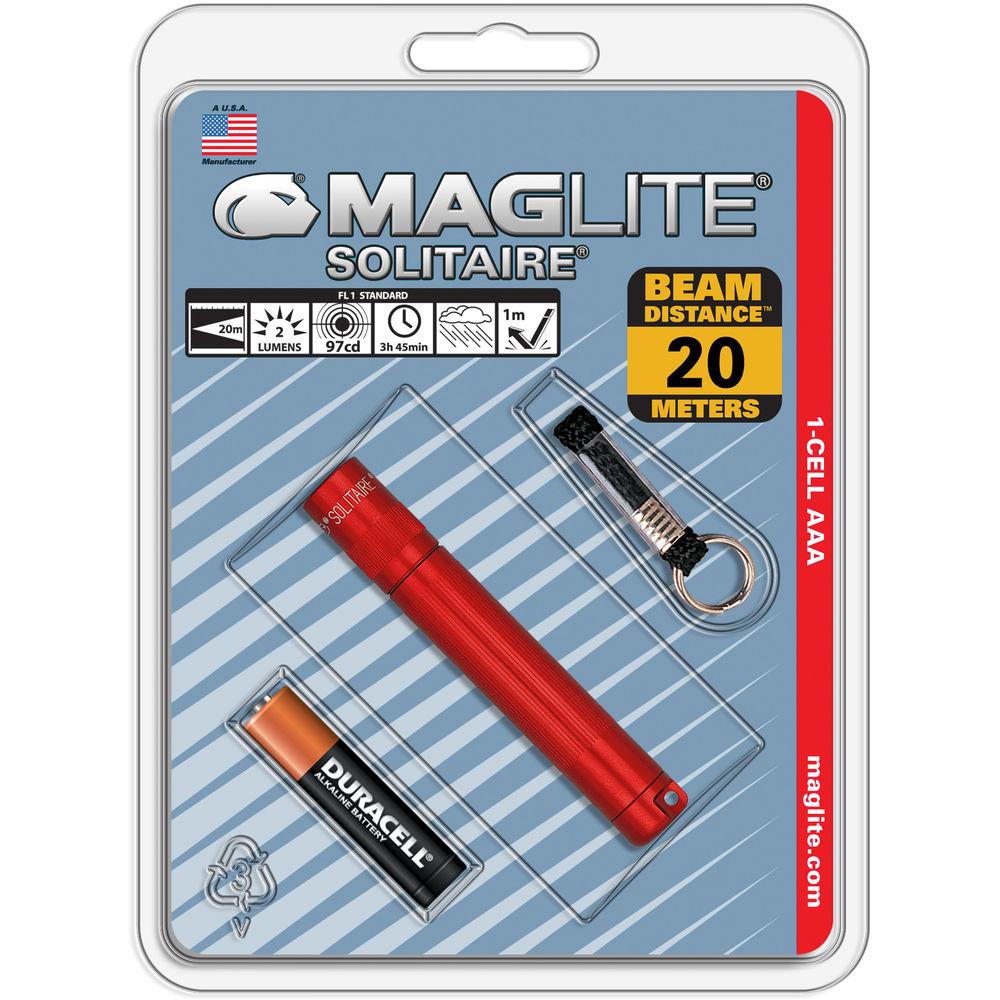 Maglite Solitaire 1-Cell AAA Incandescent Flashlight