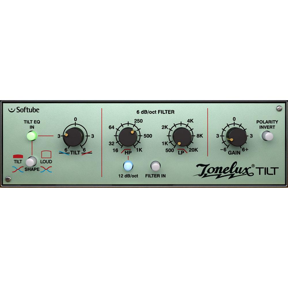 Softube Tonelux Tilt - One Knob EQ with Filter Section Plug-In