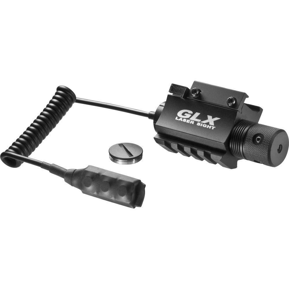 Barska GLX Red Laser with Built-In Mount and Rail