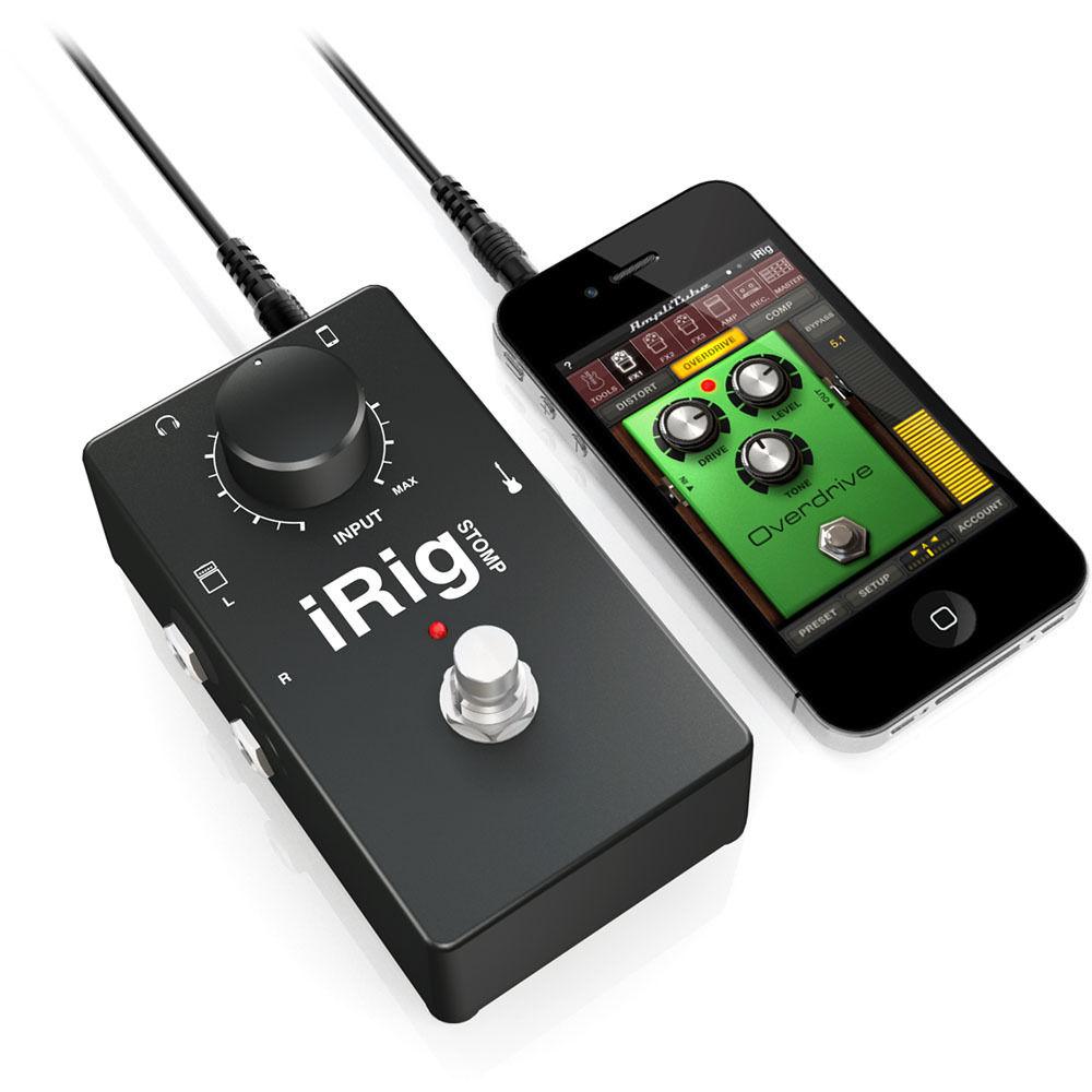 IK Multimedia iRig STOMP Stompbox Guitar Interface