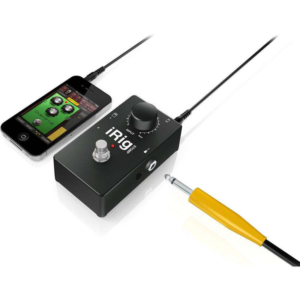 IK Multimedia iRig STOMP Stompbox Guitar Interface