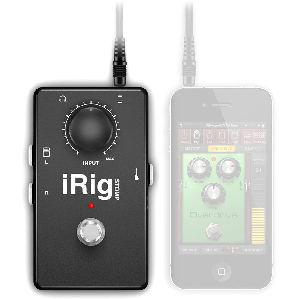 IK Multimedia iRig STOMP Stompbox Guitar Interface