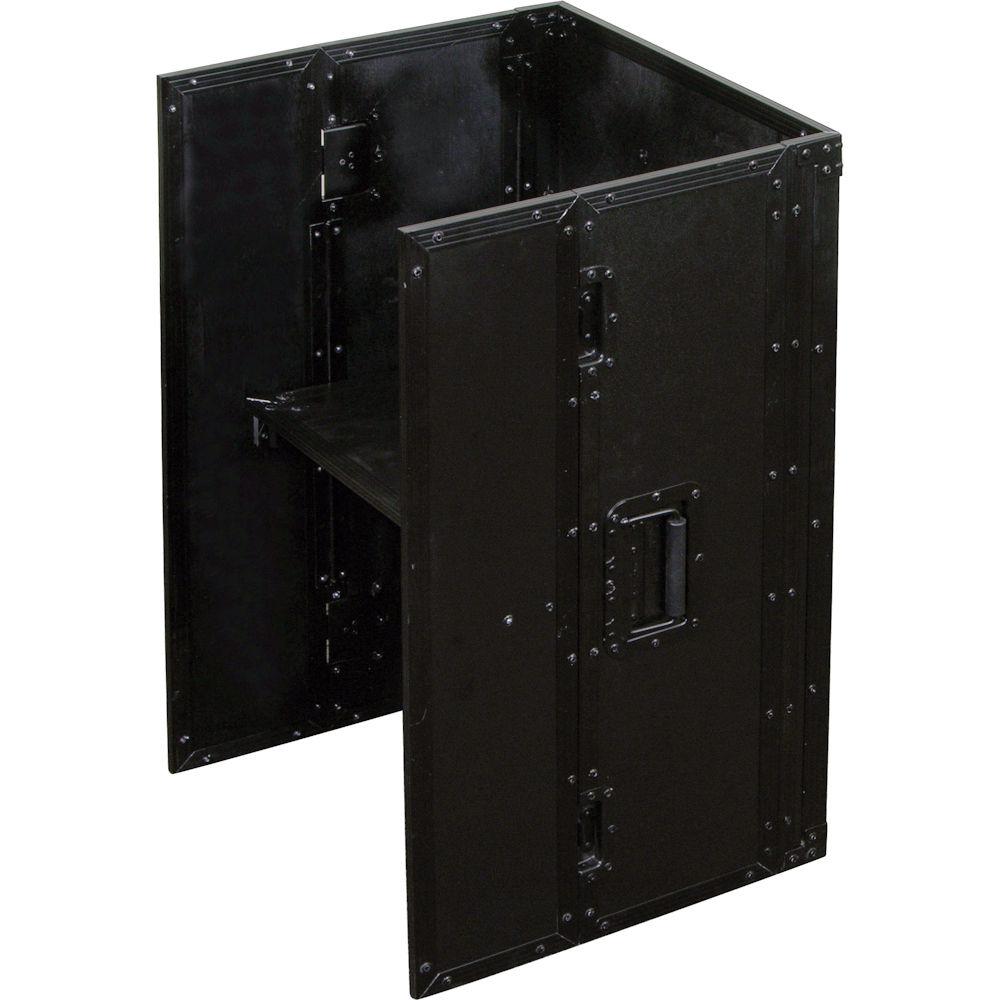 Odyssey Innovative Designs FZF1930BL Black Label Series Foldout DJ Stand