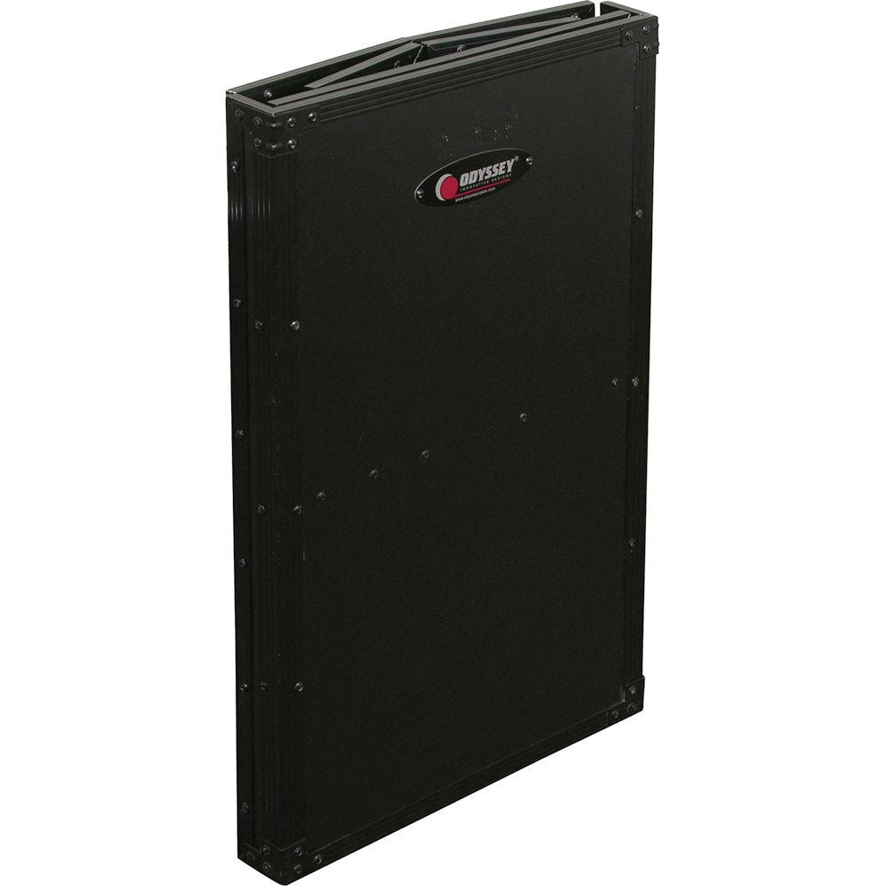Odyssey Innovative Designs FZF1930BL Black Label Series Foldout DJ Stand