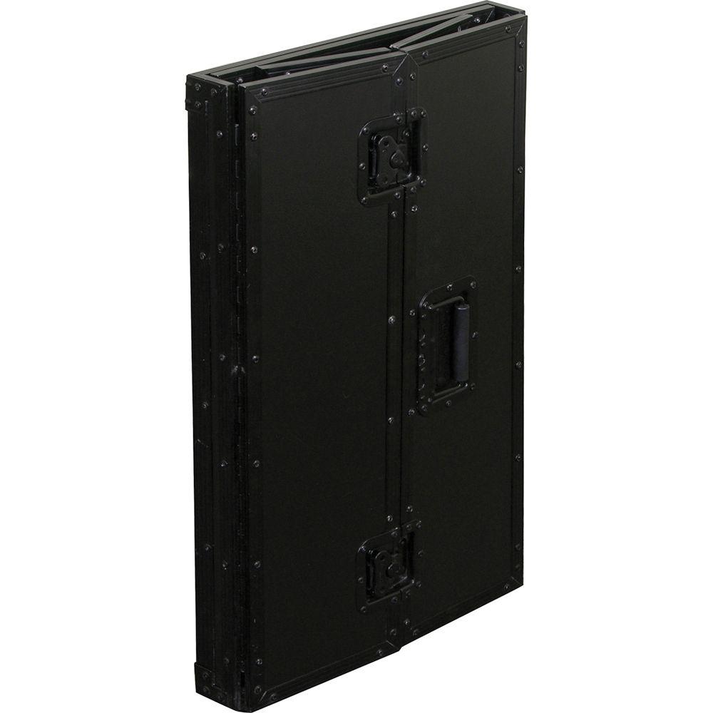 Odyssey Innovative Designs FZF1930BL Black Label Series Foldout DJ Stand