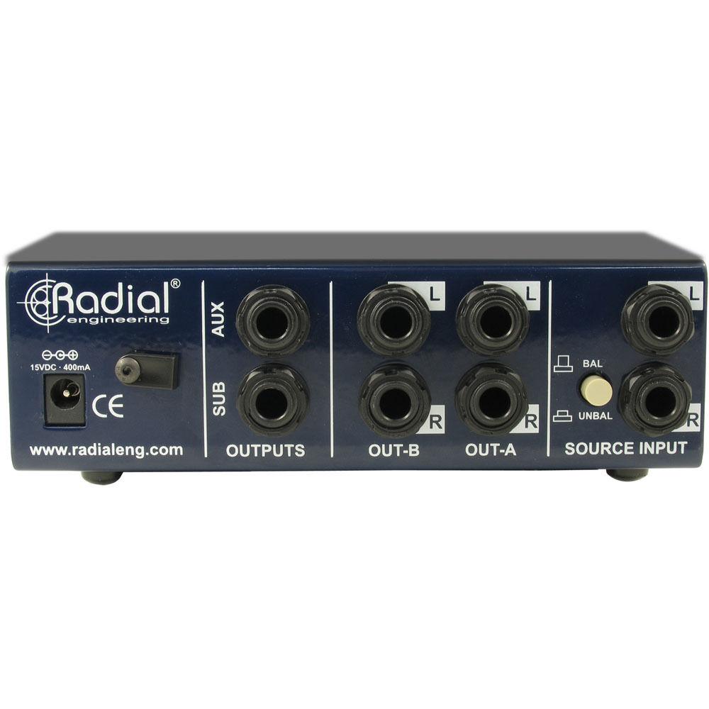 Radial Engineering MC3 - Studio Monitor Controller with Headphone Amplifier