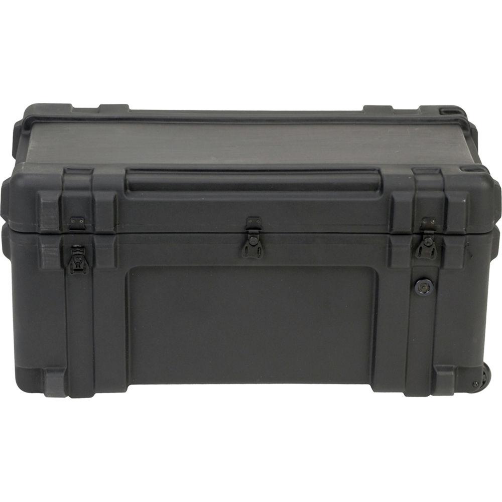 SKB 3R3214-15B-EW Roto-Molded Mil-Standard Utility Case with Empty Interior and wheels