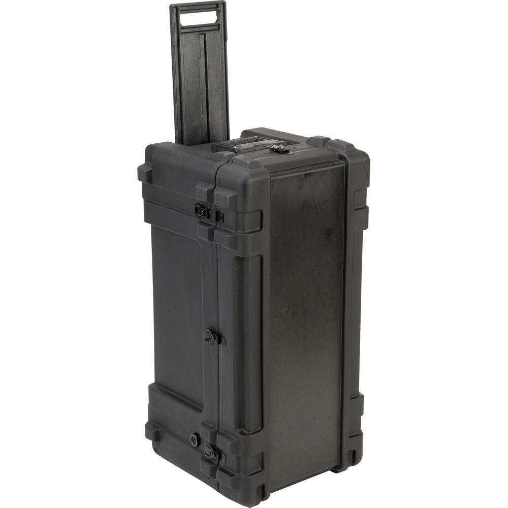 SKB 3R3214-15B-EW Roto-Molded Mil-Standard Utility Case with Empty Interior and wheels