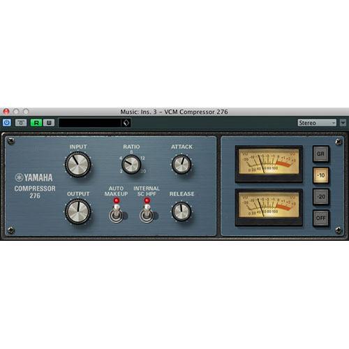 Steinberg Vintage Channel Strip - EQ and Compressor Plug-In Collection for Pro Audio Applications