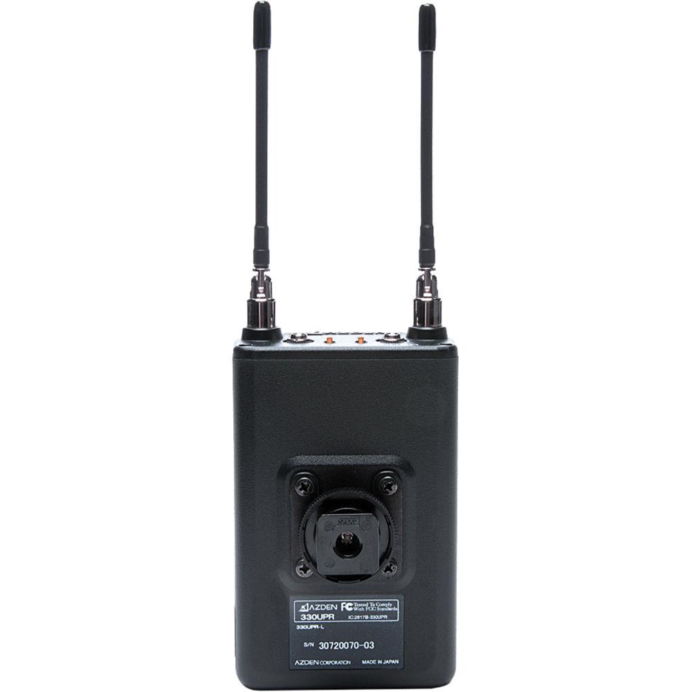 Azden 330UPR UHF On-Camera Dual Receiver
