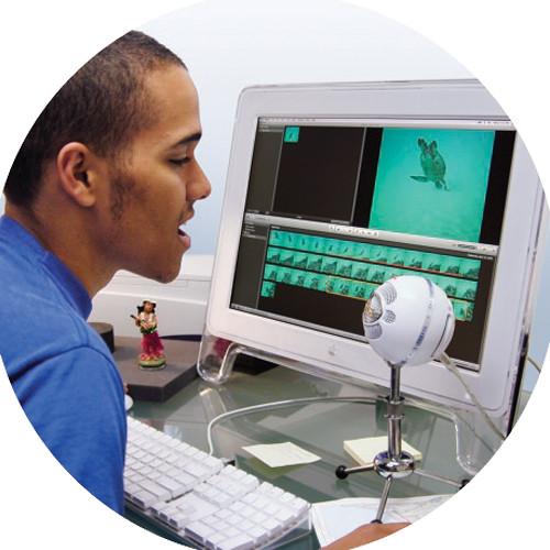 Blue Snowball iCE USB Condenser Microphone with Accessory Pack