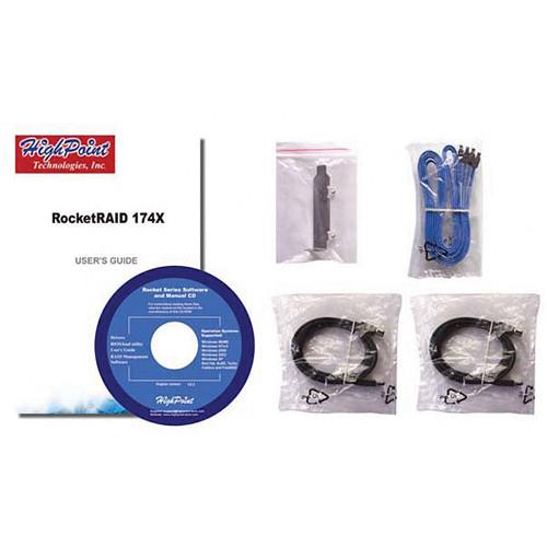 HighPoint RocketRAID 1742 2-SATA & 2-eSATA PCI SATA II RAID Controller