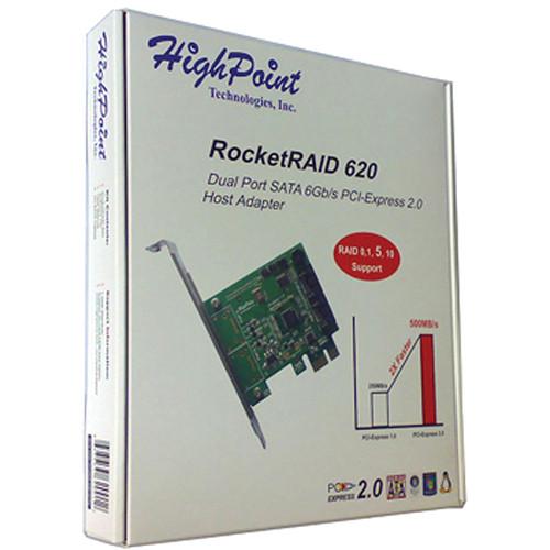 HighPoint RocketRAID 620 6 Gbps SATA RAID Host Adapter