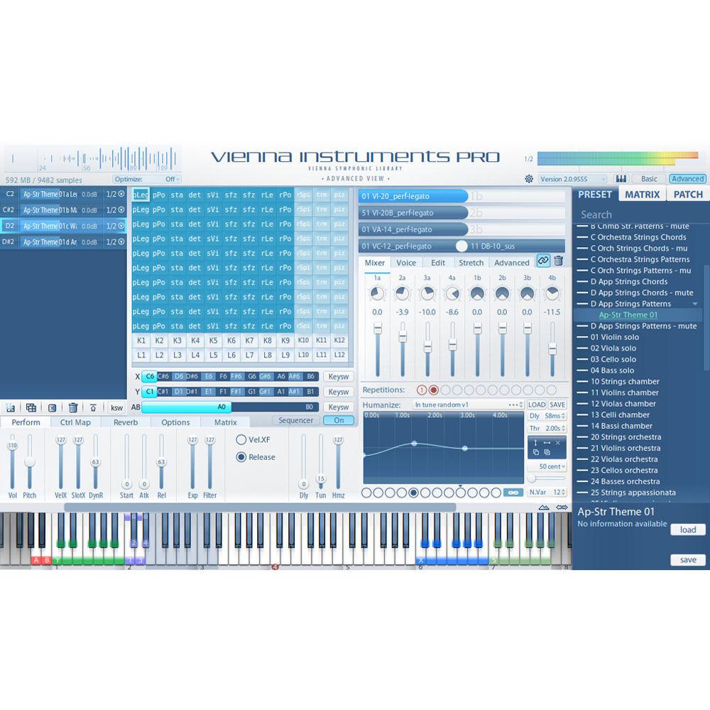 Vienna Symphonic Library Instruments PRO 2