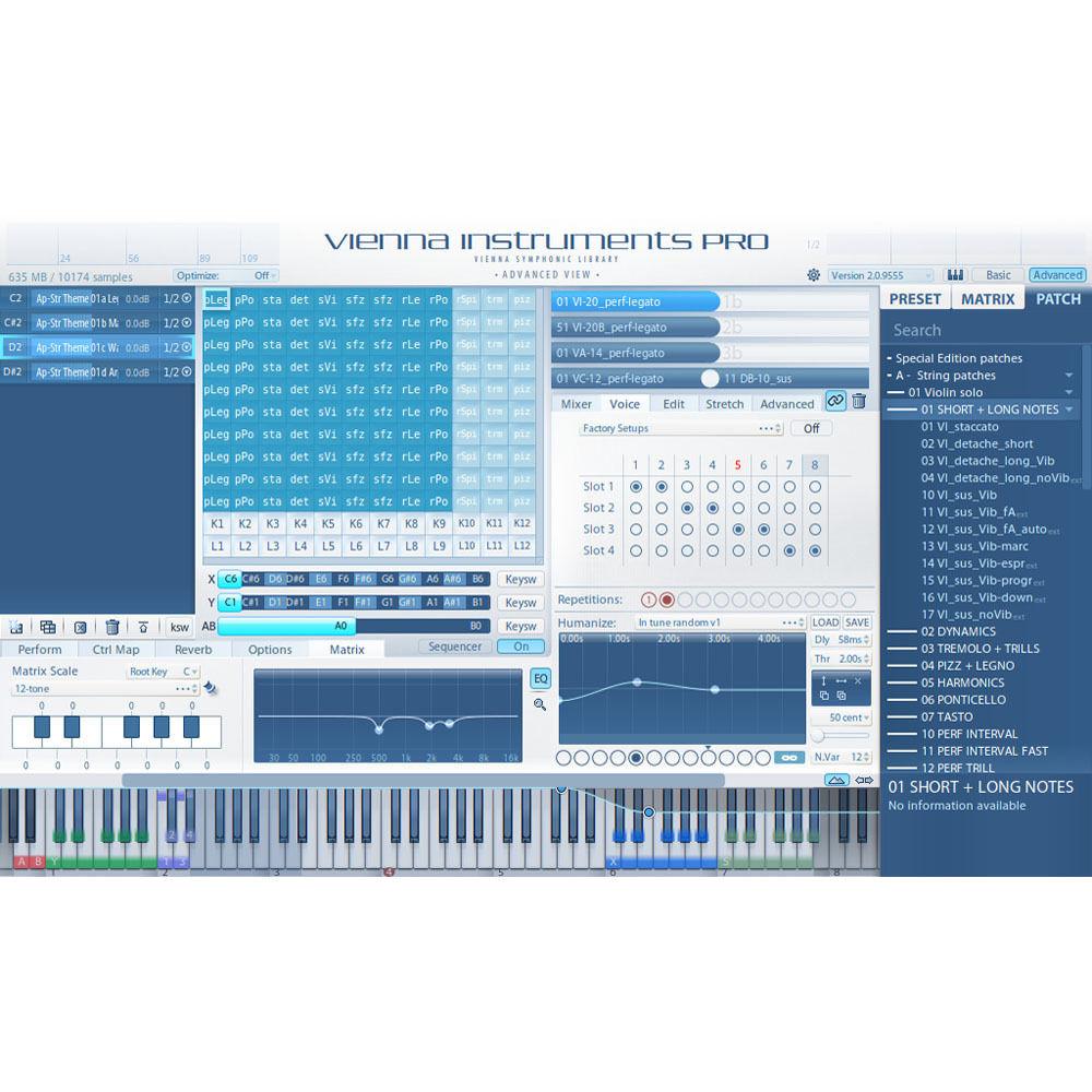 Vienna Symphonic Library Instruments PRO 2