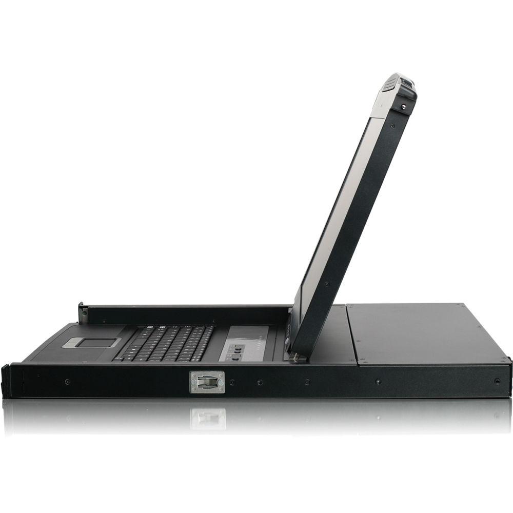 IOGEAR 8-Port LCD Combo KVM Switch with PS 2 KVM Cables